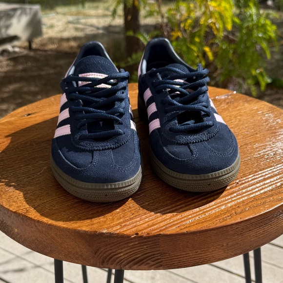 Adidas Navy and Pink Spezial Sneakers - Picture 6 of 6